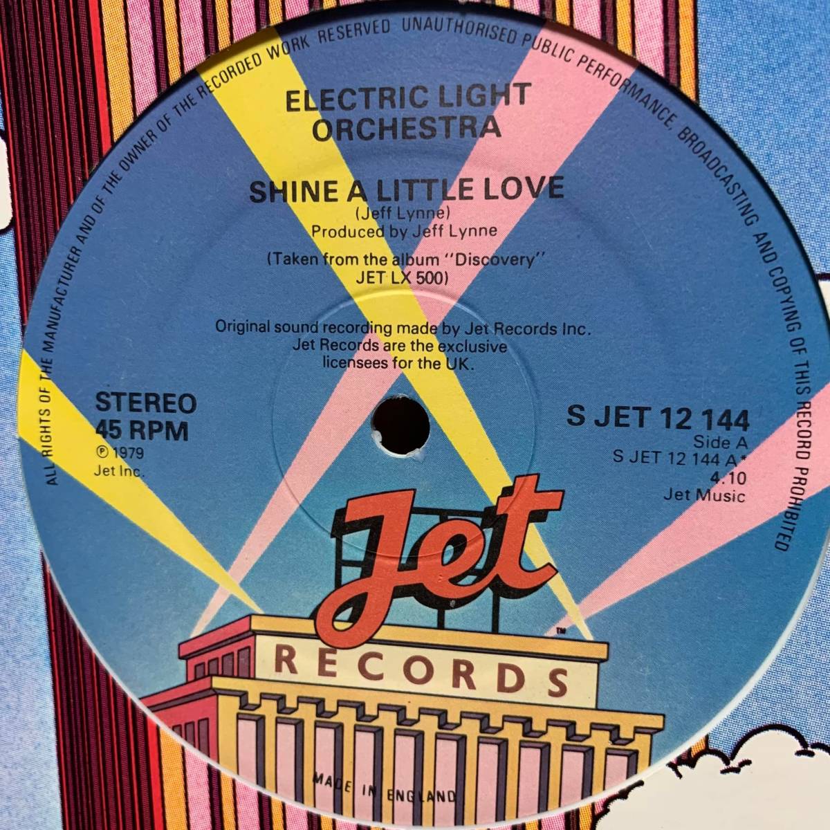◆ Electric Light Orchestra - Shine A Little Love ◆12inch UK盤　ヒット!_画像1