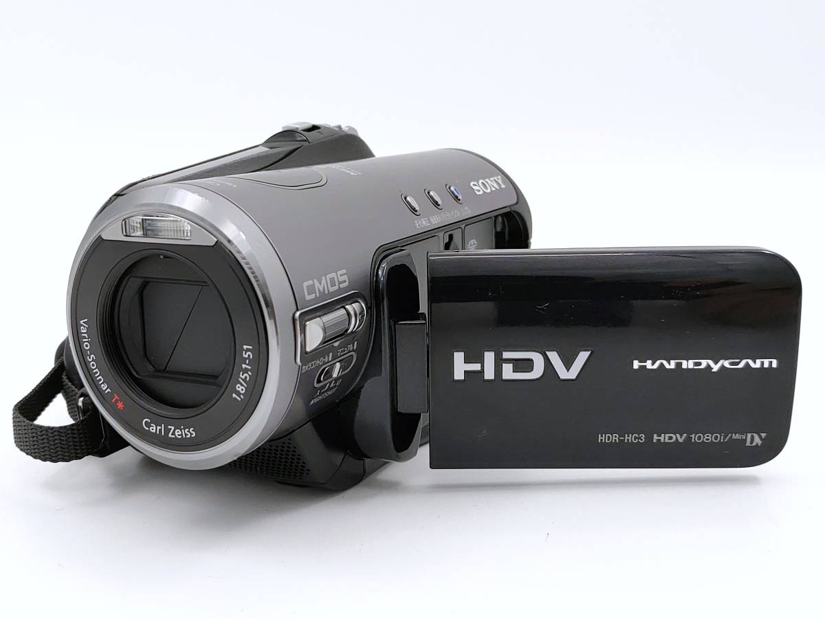miniDVのダビングに！ SONY ビデオカメラ HDR-HC3 01 - 通販