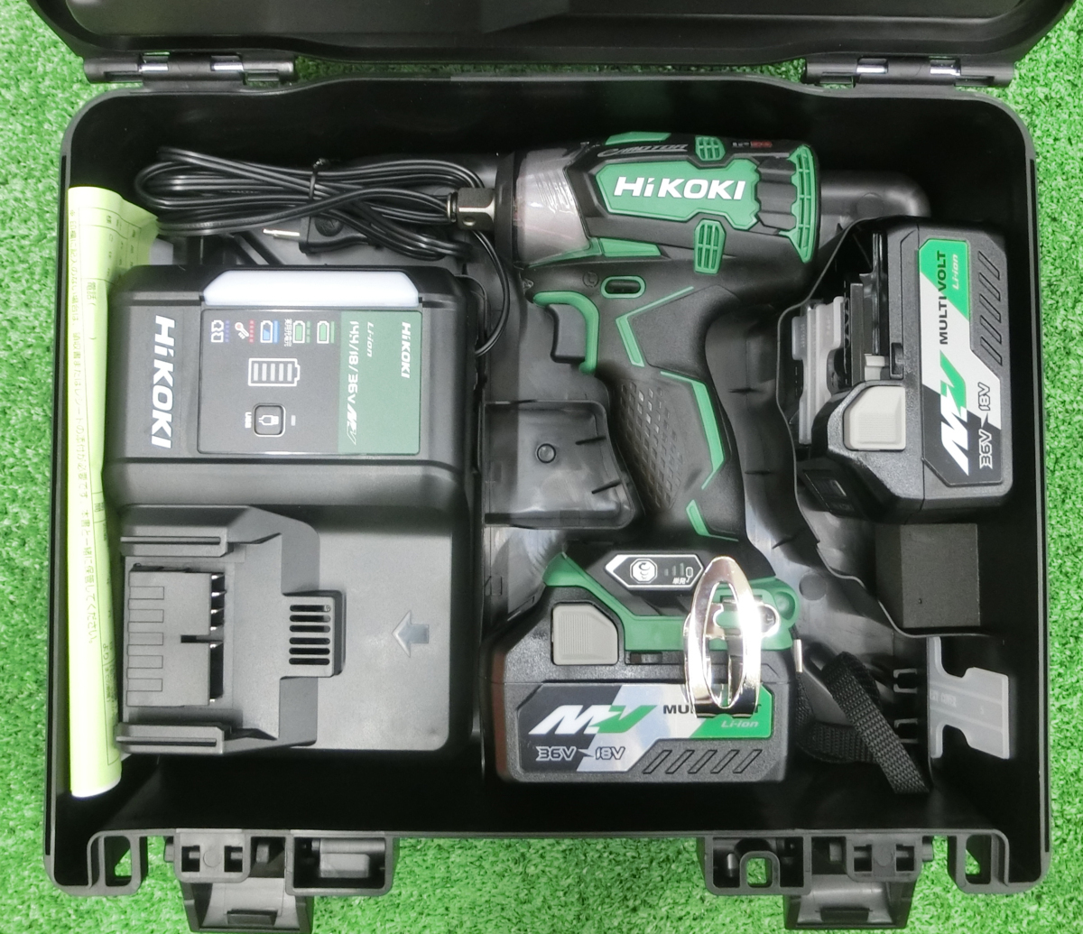 新品♪ ハイコーキ (日立) 18V マルチボルト コードレスインパクト