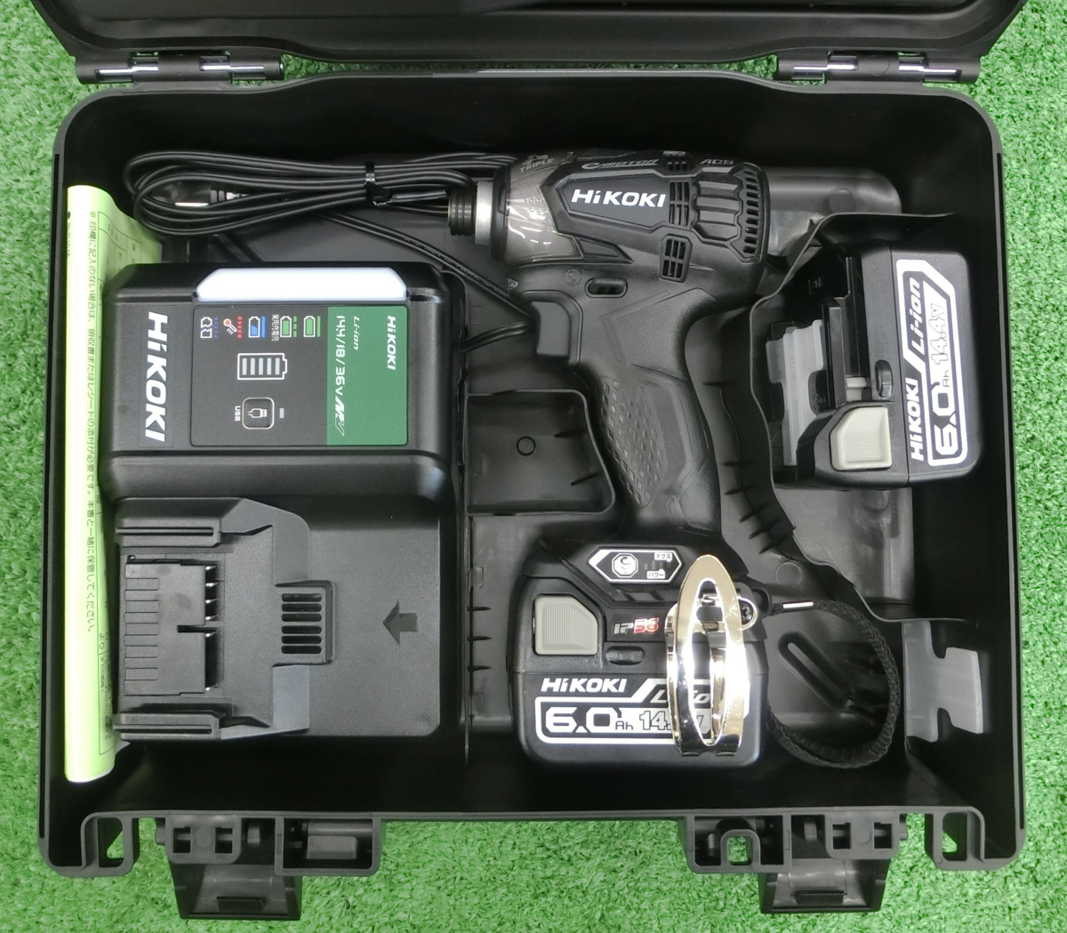 新品♪ ハイコーキ (日立)14.4V 6Ah インパクトドライバー WH14DDL2