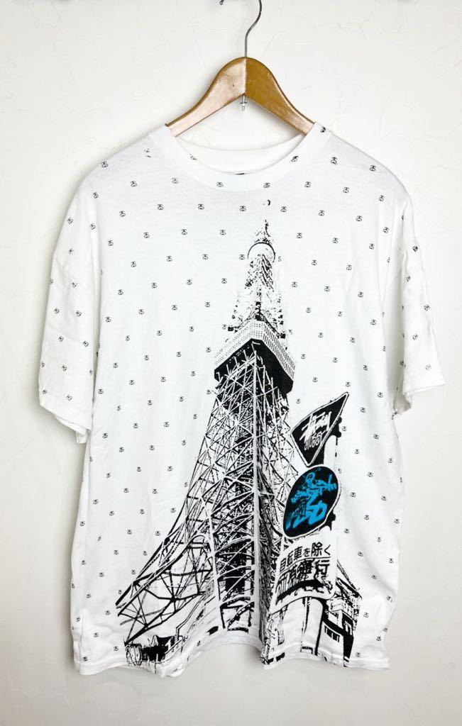 ステューシーtシャツ東京タワー【超希少デザイン！】STUSSY 東京タワー