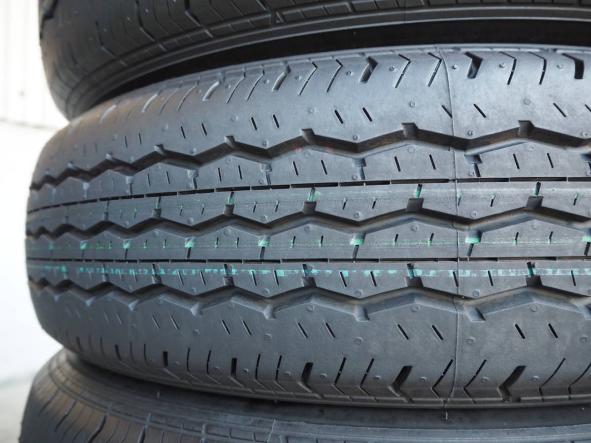 L85 送料無料 ブリヂストン 195/80R15 107/105N LT 4本9分山 RD613