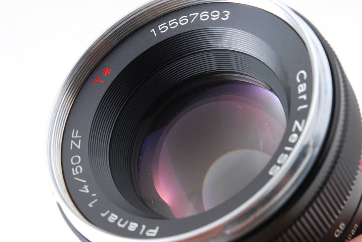 ★極上美品★ Carl Zeiss カールツァイス Planar 50mm F1.4 ZF ニコン Fマウント 単焦点レンズ #1773_画像10