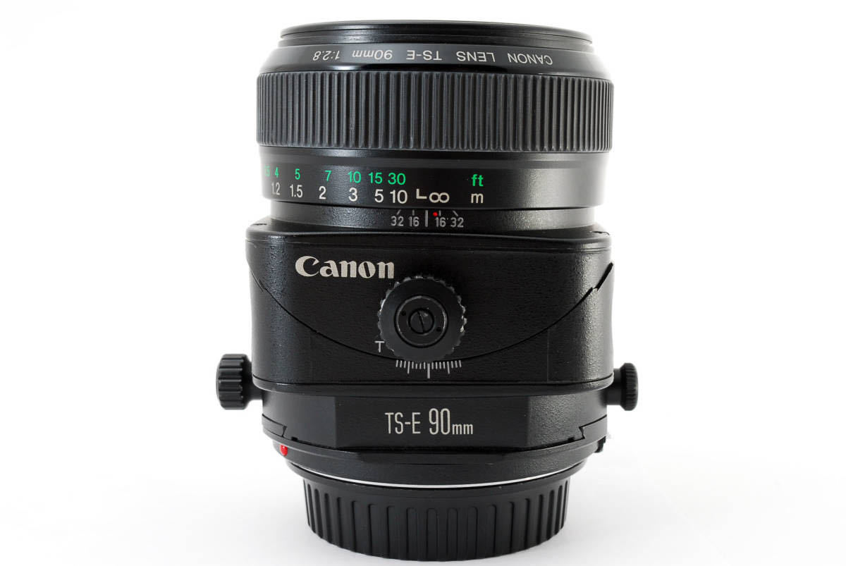 上等な 未使用品 Canon キャノン ティルト シフトレンズ TS-E90mm F2.8 ...