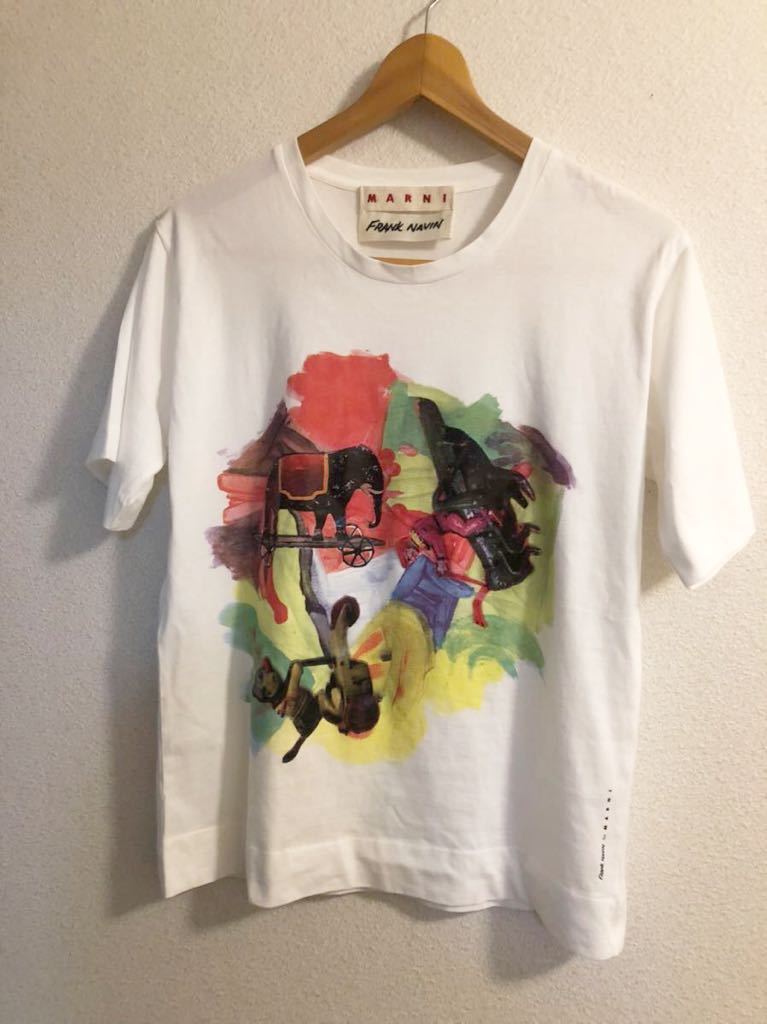 美品 MARNI×Frank Navin プリントT technistone.com.ar