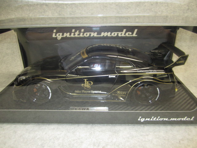 1/18 イグニッションモデル LB-Silhouette WORKS GT 35GT-RR 黒 JPS