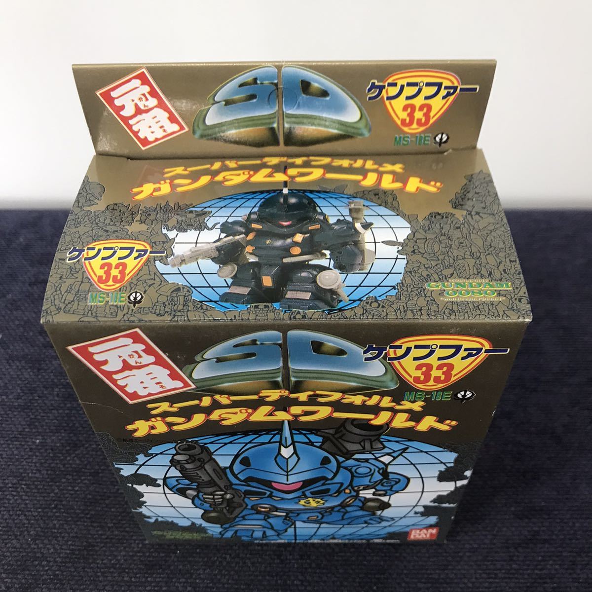 元祖SDガンダム ケンプファー 未組立 ガンダムワールド ディフォルメ 元祖SDガンダム ケンプファー 未組立 ガンダムワールド ディフォルメ