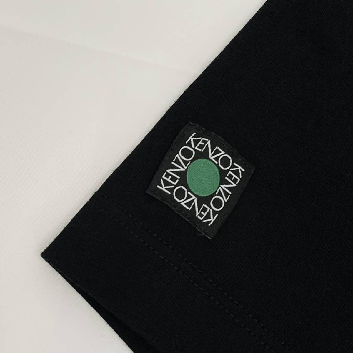 今季一番 ✨希少✨【KENZO】半袖Tシャツ(F)刺繍ロゴ ビッグロゴ
