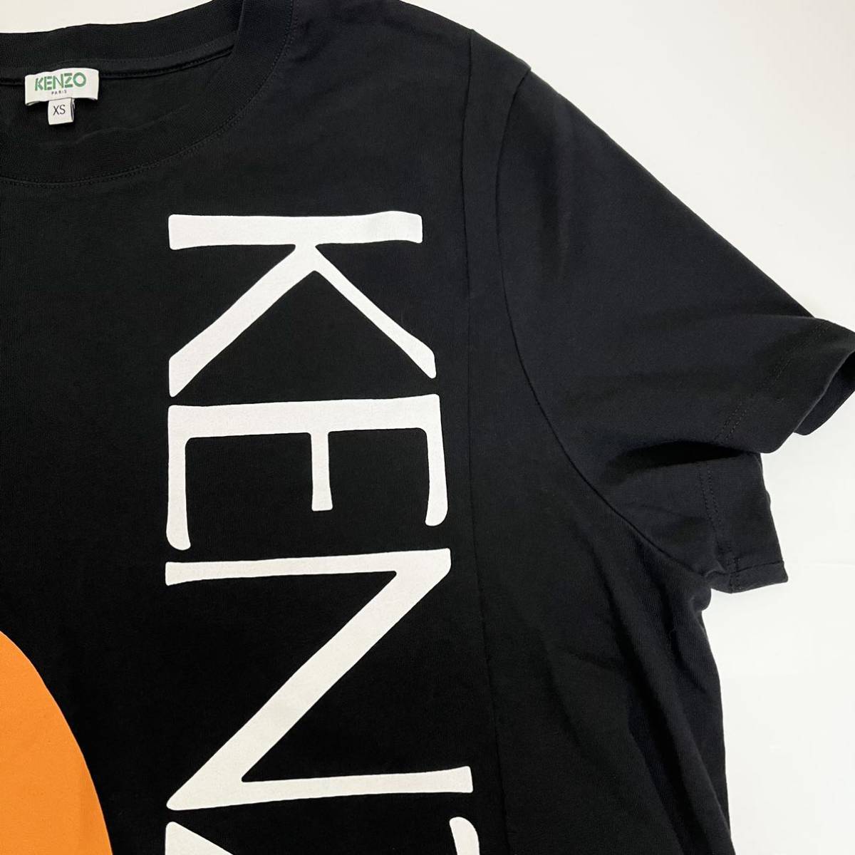 今季一番 ✨希少✨【KENZO】半袖Tシャツ(F)刺繍ロゴ ビッグロゴ