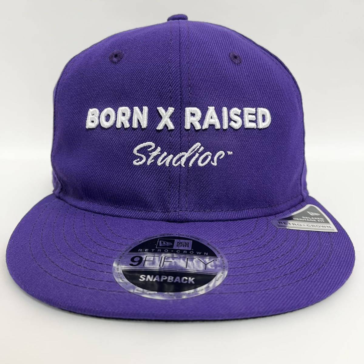 NEW ERA × BORN X RAISED ニューエラ × ボーン アンド レイズド 9FIFTY ダッド ハット　キャップ レア　希少　コラボ　刺繍　帽子