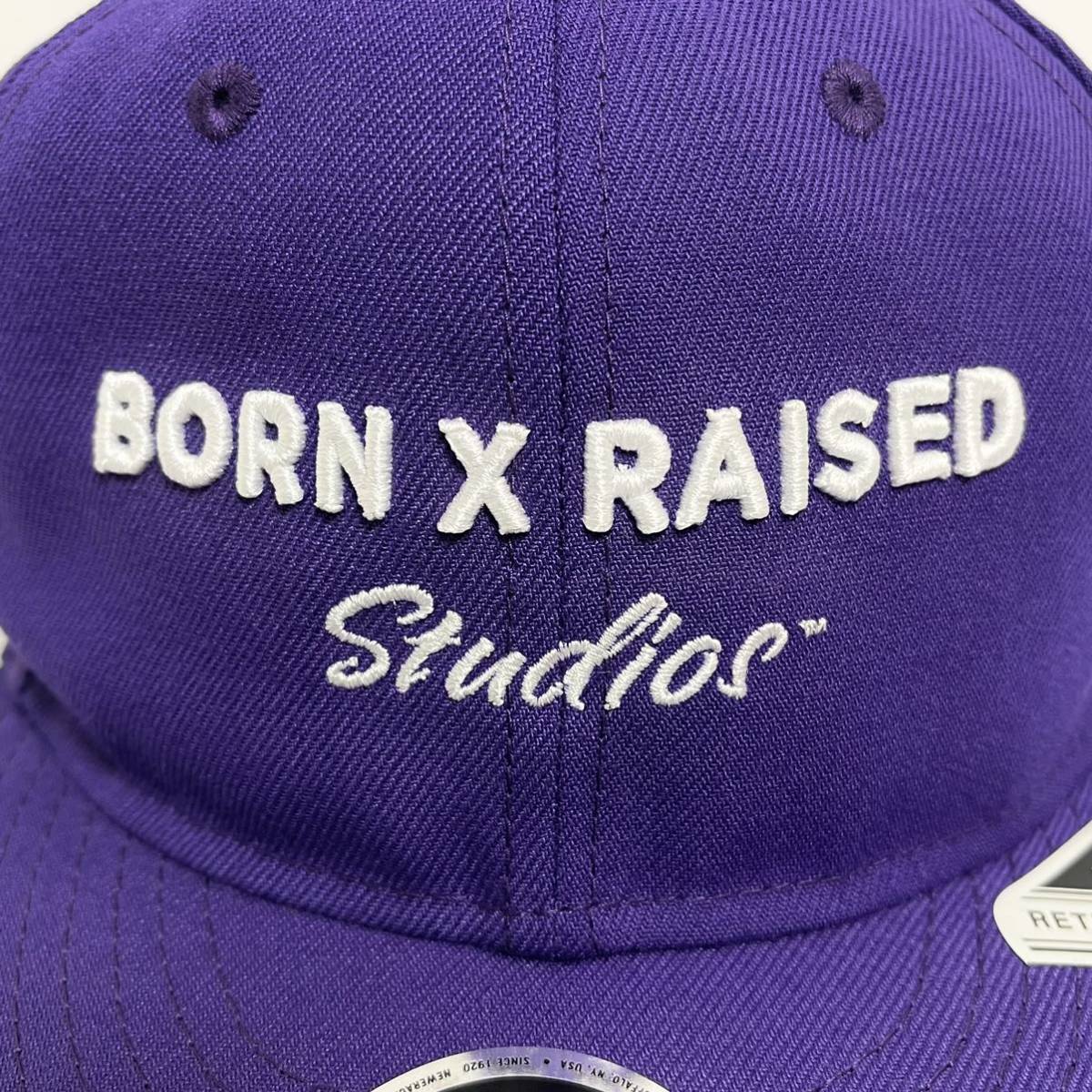 NEW ERA × BORN X RAISED ニューエラ × ボーン アンド レイズド 9FIFTY ダッド ハット　キャップ レア　希少　コラボ　刺繍　帽子