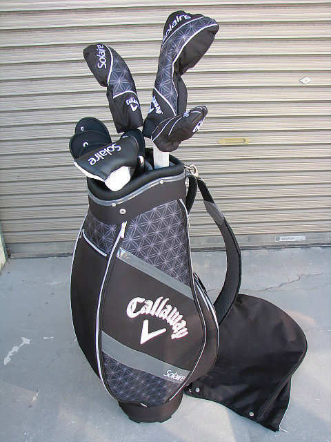 ① CALLAWAY SOLAIRE キャロウェイ ソレイル レディス ゴルフセット