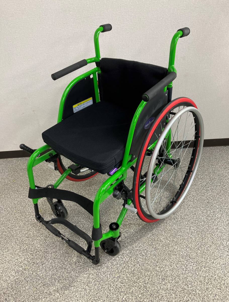 ID1580: スポーツ車椅子 軽量 折り畳み エアータイヤ ノーチラス