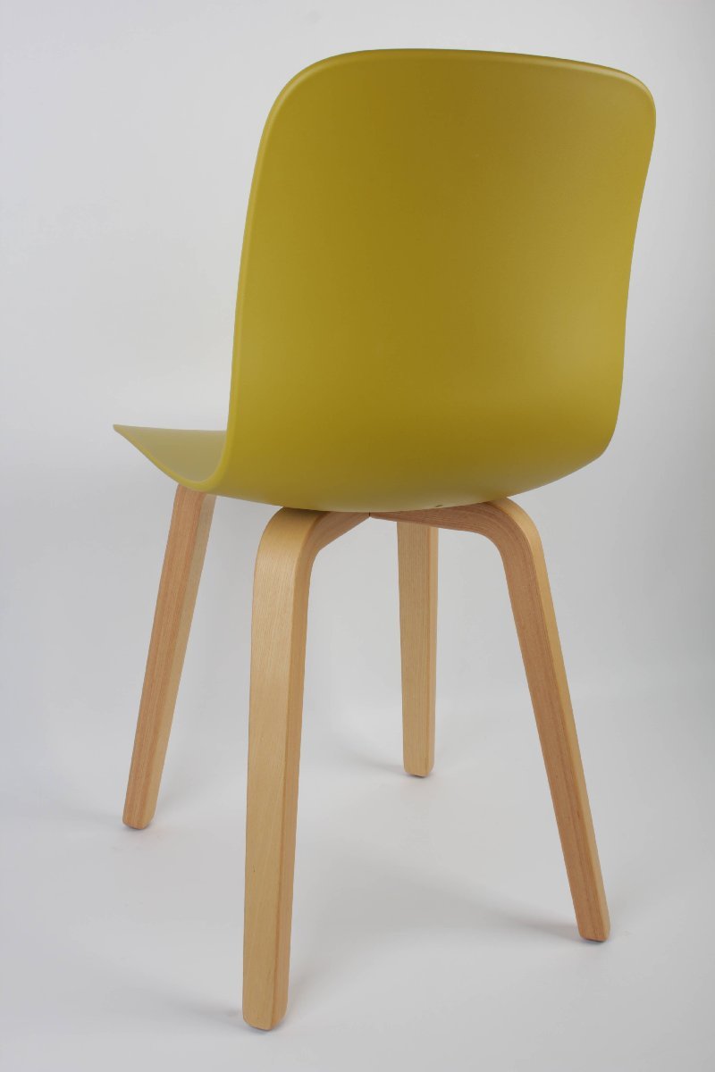 MAGIS SUBSTANCE WOOD LEGS イス マスタード ナチュラル アームレス