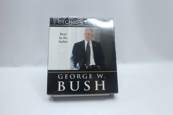 新品◇DECISION POINTS GEORGE W・BUSH 決断のとき ジョージ W・ブッシュ 回想録 6枚組 CD 要約版_画像1