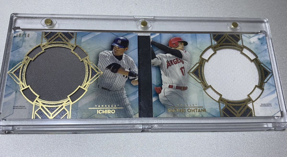ラストNo.!10/10枚限定!】大谷翔平 イチロー Topps Diamond Icons