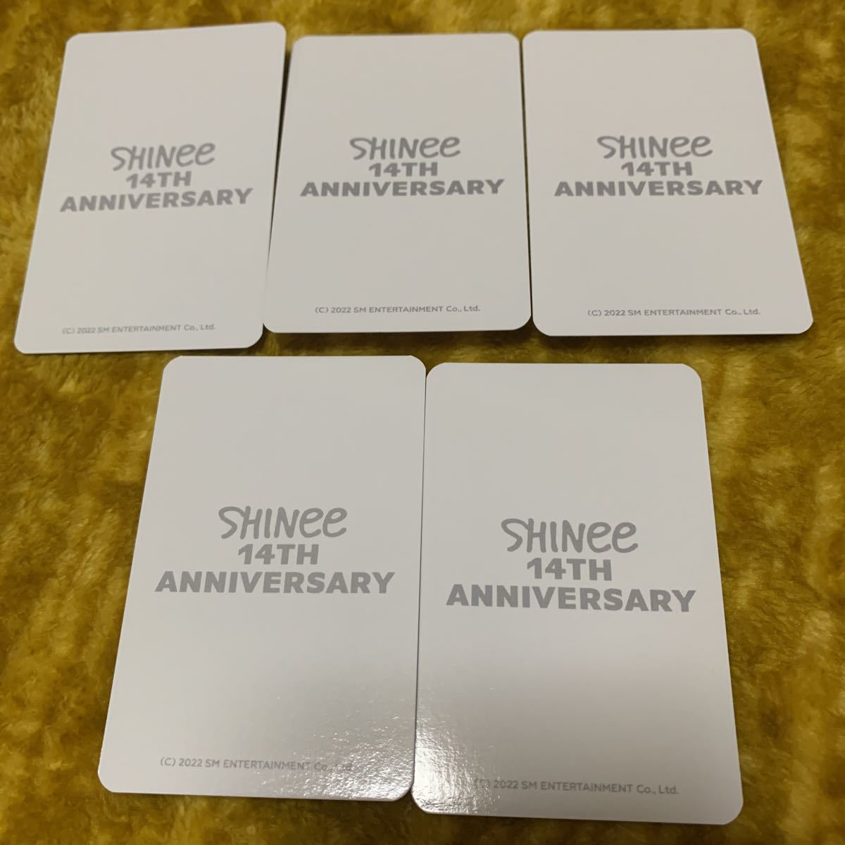 SHINee１４周年ANNIVERSARY REPACKAGE PHOTO CARD KEY 