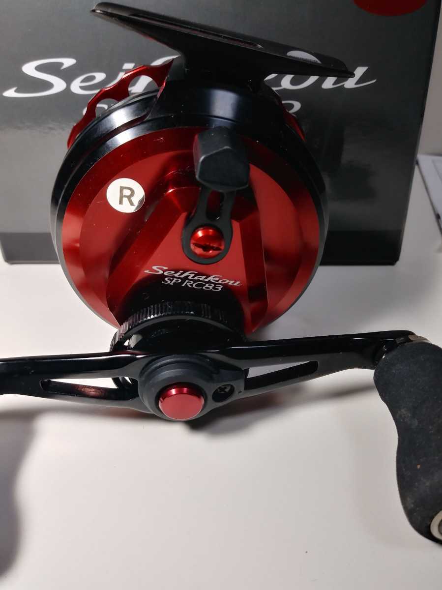 シマノ、セイハコウ、スペシャル、RC83、レッド、ライトハンドル、右