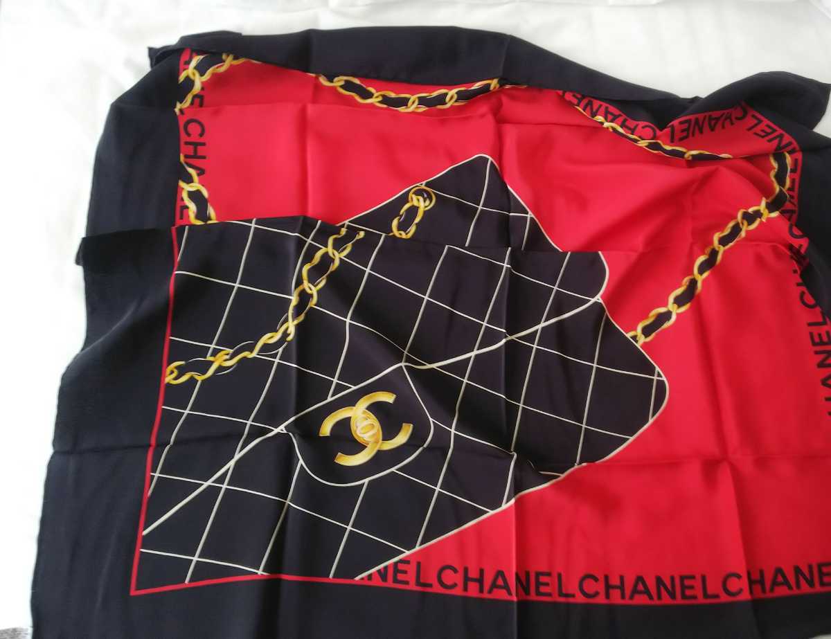 CHANEL シャネル マトラッセ柄 スカーフ マトラッセ ヴィンテージ