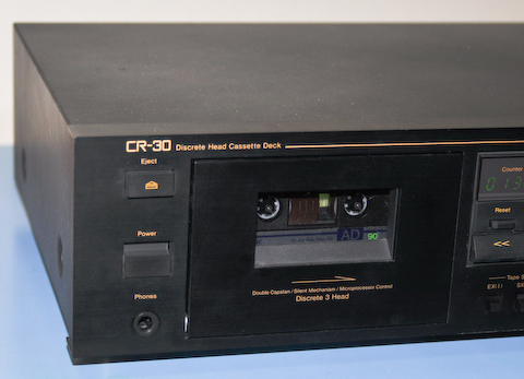 Nakamichi CR-30 動作品 取扱説明書(コピー)付き ナカミチ カセット