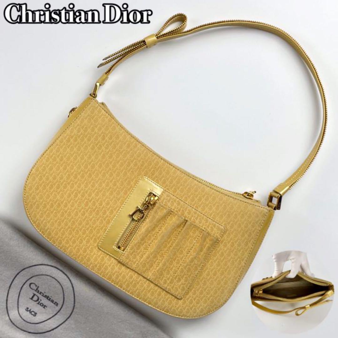 美品】Christian Dior ディオール ショルダーバッグ トロッター