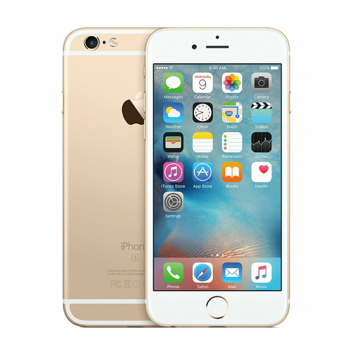 New Apple iPhone 6S 128GB Factory Unlocked Gold Smartphone Year  Warranty 海外 即決