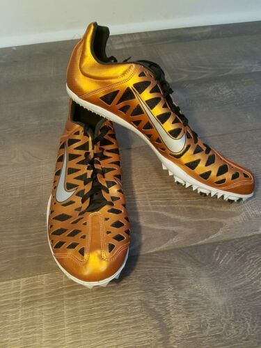 ナイキ zoom Maxcat メンズ track and field shoes. 30cm(US12).5. Orange and ブラック. 海外 即決