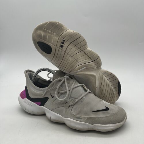 ナイキ Men’s Size 9 フリー Rn 5.0 グレー ランニング Shoes AQ1289-007 海外 即決