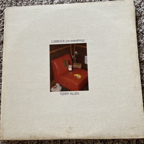 Terry Allen Lubbock On Everything LP EX オリジナル Press 1978 Fate Records 海外 即決