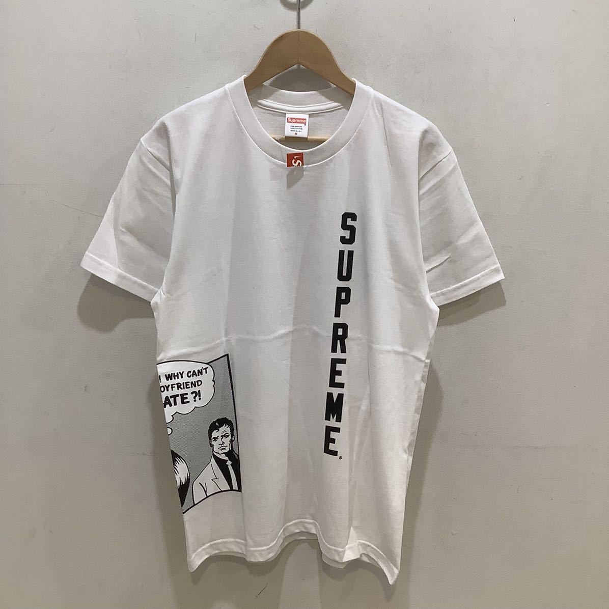 Supreme シュプリーム 2017S/S ×Thrasher スラッシャー Boyfriend Tee ボーイフレンド Tシャツ ホワイト サイズM 567591_画像1