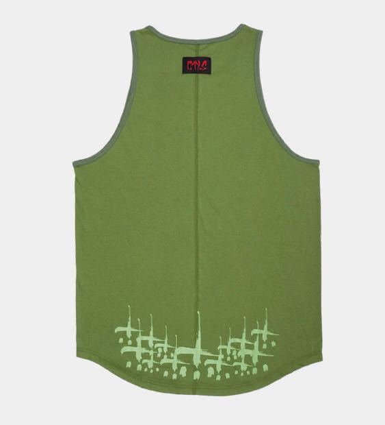 CVTVLIST CTLS LOT OF CROSSES INNER TANK TOP“GREEN“カタリスト