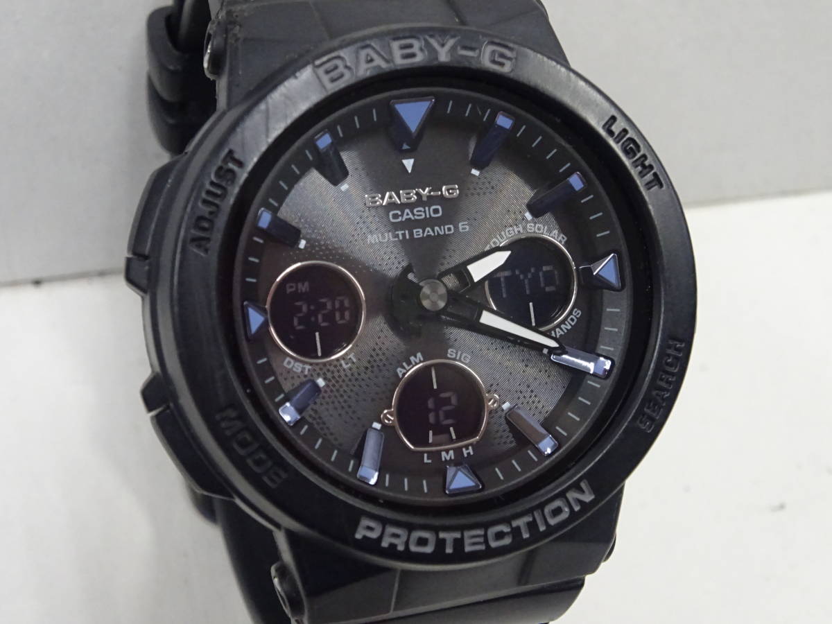 O-そ2-27 Baby-G 腕時計 BGA-2500 デジタル/アナログ 電波 タフ 