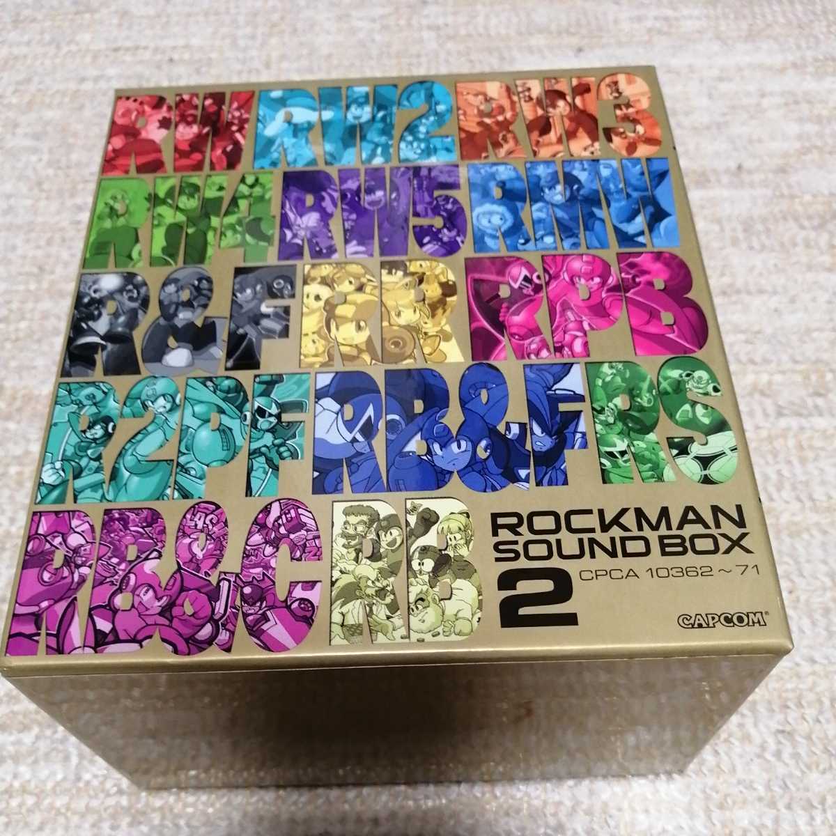 美品 帯あり ロックマン サウンド ボックス 2 CD 10枚組 美品 帯あり ロックマン サウンド ボックス 2 CD 10枚組