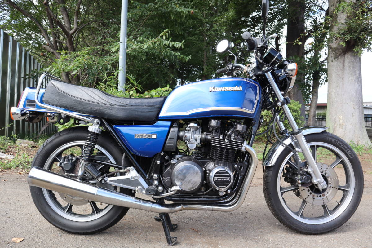 カワサキ Kawasaki Z750fx 3型 Mk ライン Kz750e 実動車 動画有 旧車絶版車 逆輸入車 Z750 Z550 Z1000 Z1100gp Z1000j Z1 Ltd 401cc 750cc 売買されたオークション情報 Yahooの商品情報をアーカイブ公開 オークファン Aucfan Com