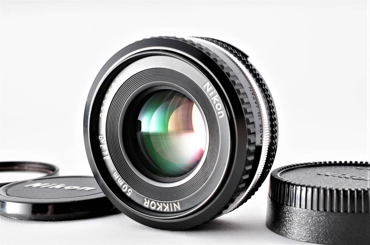 良品】Nikon Ai-S AiS Nikkor 50mm F1.8 MF Standard Pancake Lens