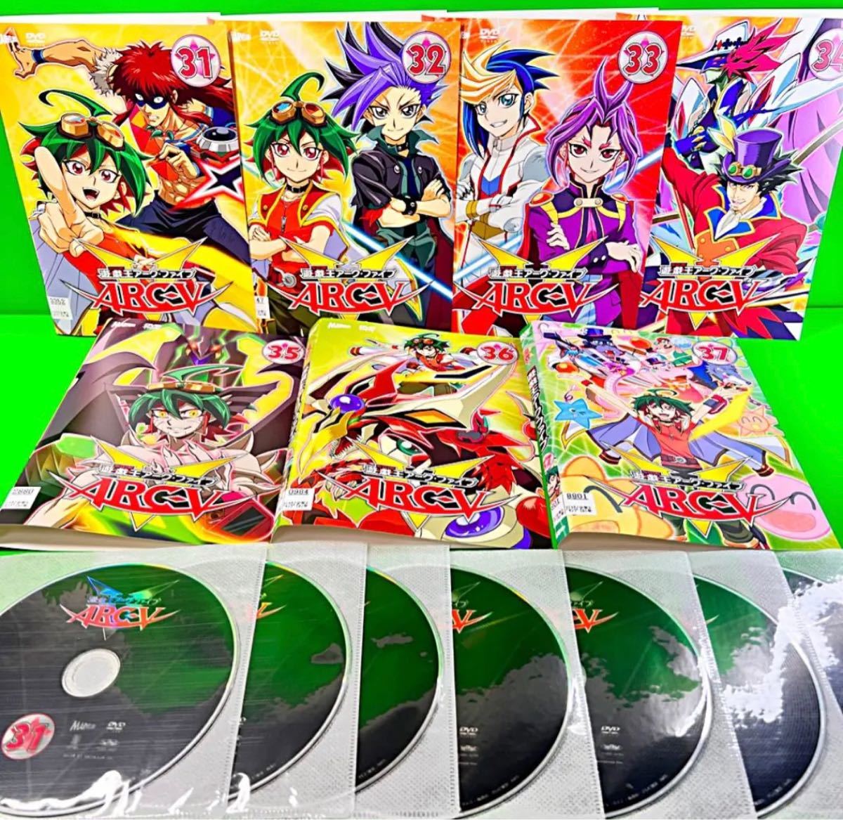 もらって嬉しい出産祝い 遊戯王アーク ファイブ DVD 全37巻 全巻セット