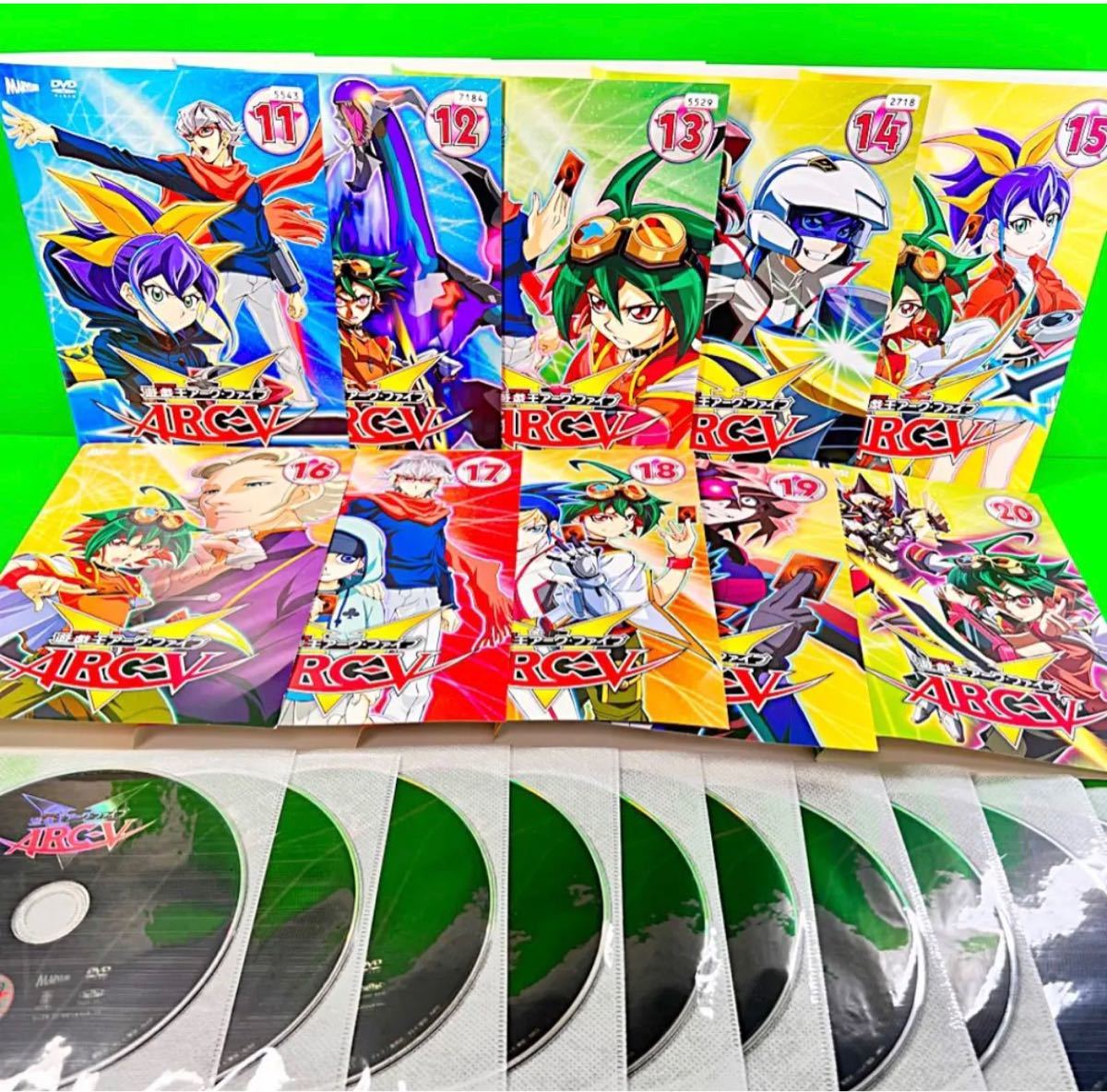 遊戯王アーク・ファイブ ARC-V DVD 全37巻セット-