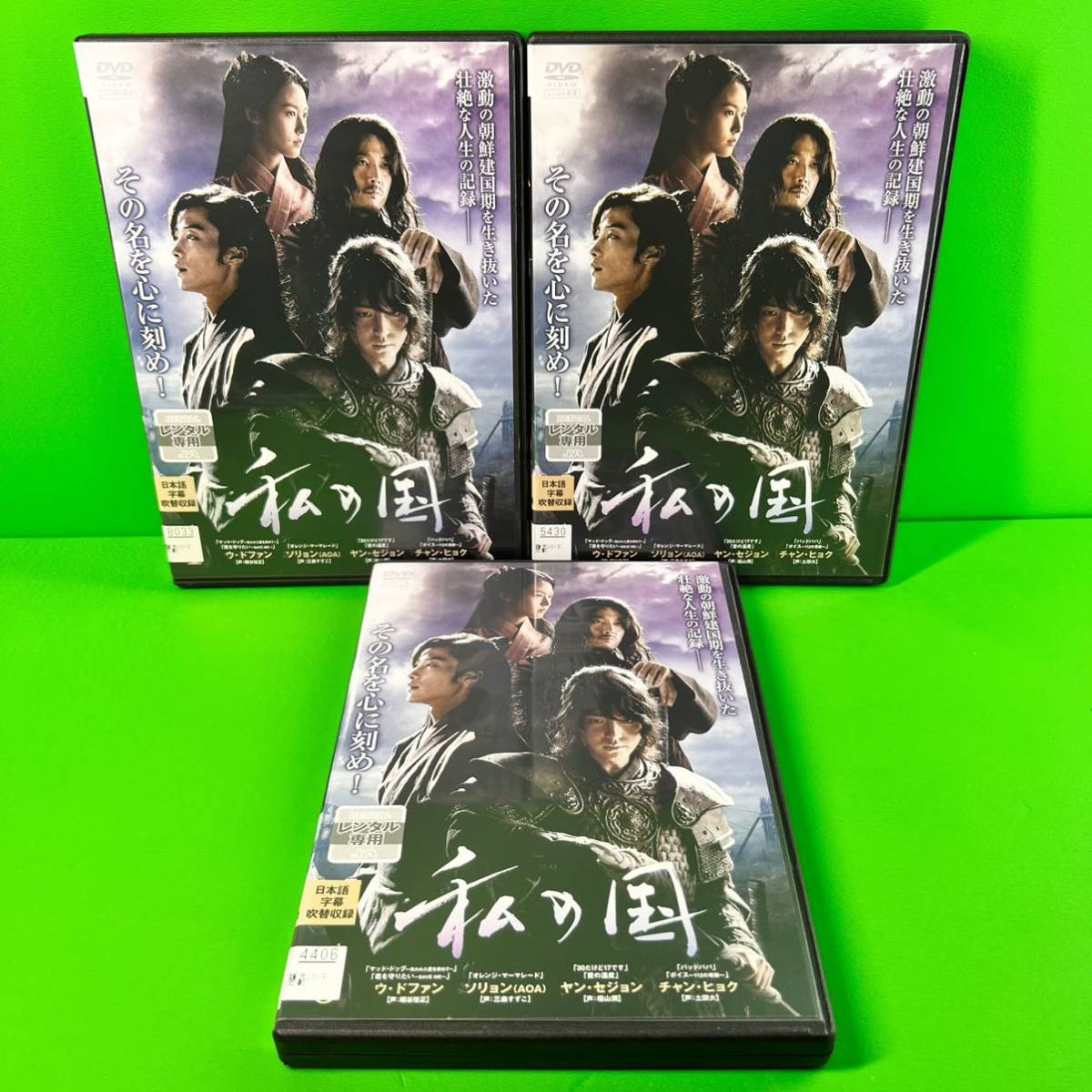公式の店舗 私の国 DVD 全16巻 全巻セット ヤン セジョン ウ ドファン