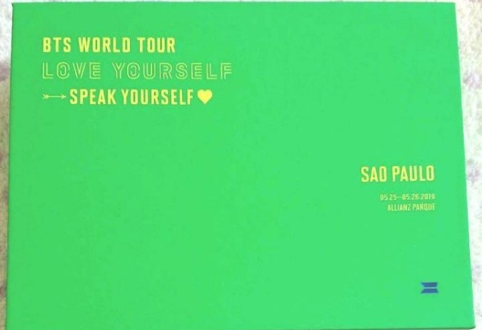 BTS  DVD　WORLD TOUR LOVE YOUR SELF SAO PAULO 日本語字幕付　 
