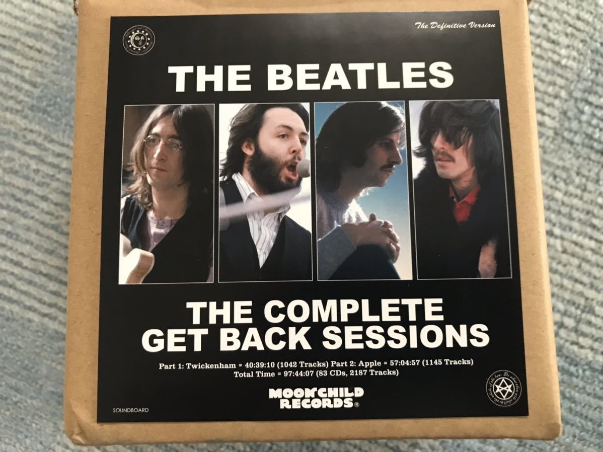 The Beatles 「THE COMPLETE GET BACK SESSIONS」83枚組 CD ザ・ビートルズ 1