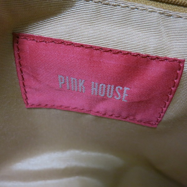 #apb ピンクハウス PINKHOUSE トートバッグ アイボリー キャンバス レディース [737870]の画像8