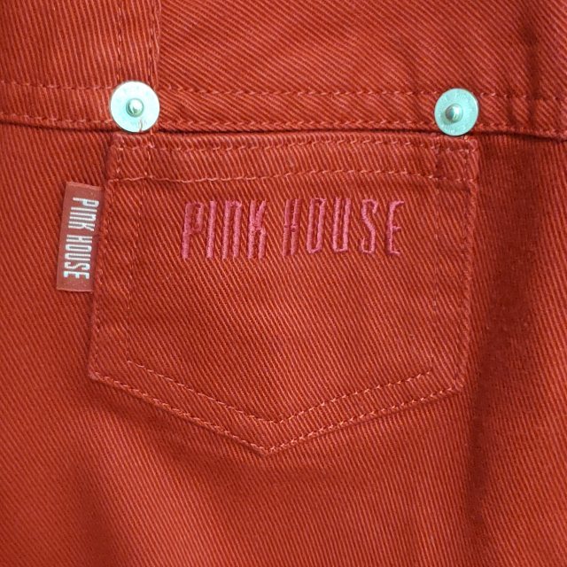 #apc ピンクハウス PINKHOUSE スカート L 赤 ロング 大きいサイズ レディース [762058]_画像6