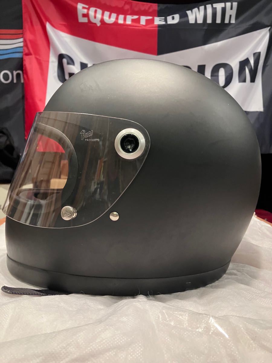 BUCO レーサー ヘルメット マットブラック Lサイズ チャレンジャー ネイバーフッド バンカースタッド