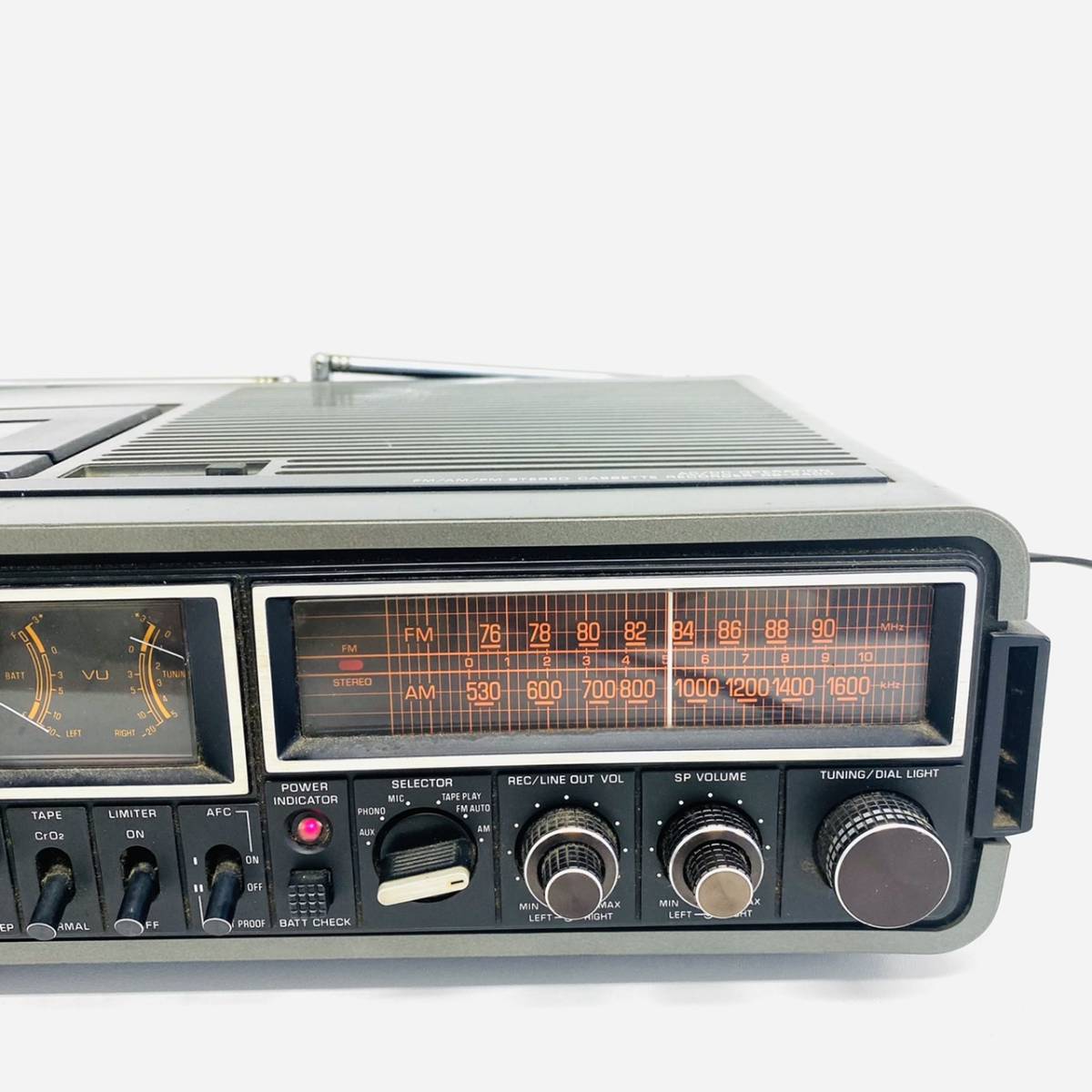 昭和レトロ National RS-4400 ステレオラジオカセットレコーダー
