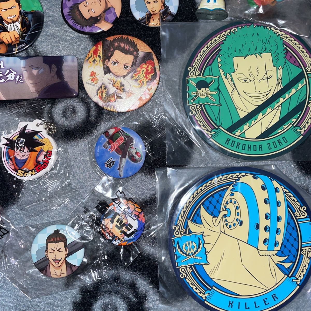缶バッジ ラバスト グッズ 銀魂 ワンピース ドラゴンボール ジャンプ