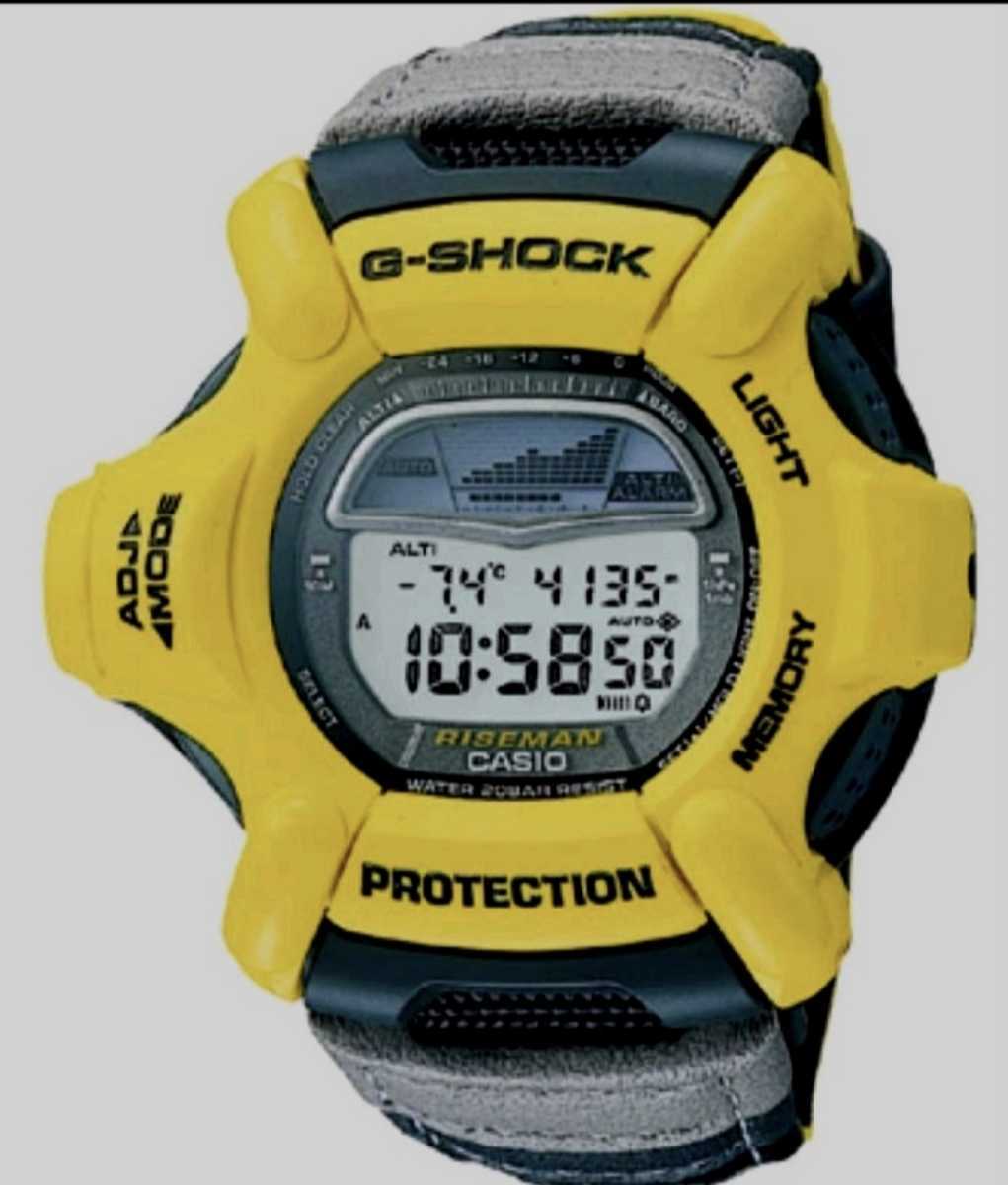 カシオ ジーショック CASIO G-SHOCK ライズマン メン イン イエロー used_画像1