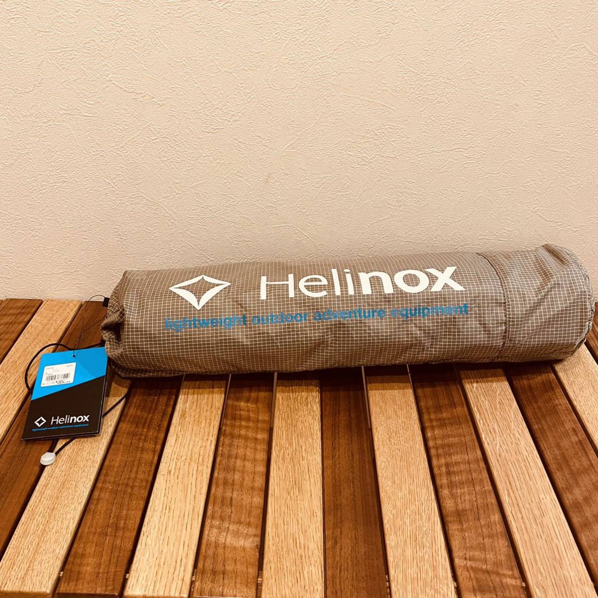 新品未使用 Helinox ヘリノックス ライトコット サンド 最軽量モデル