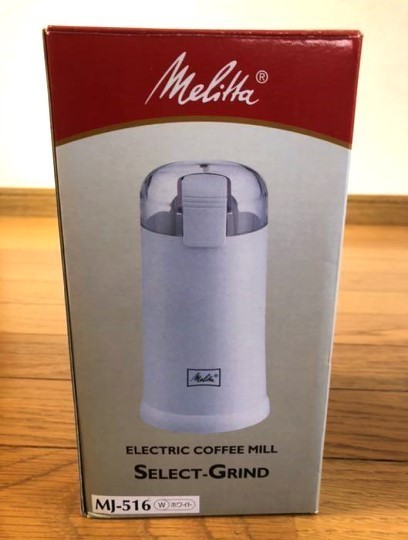 Melitta(melita) резчик тип электрический кофемолка select gla Индия новый товар MJ-516 ( белый ) не использовался товар 
