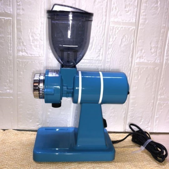 [ limitation color ] Carita coffee mill Nice cut G Tuscan blue business use Mill new goods #61109 unused goods 