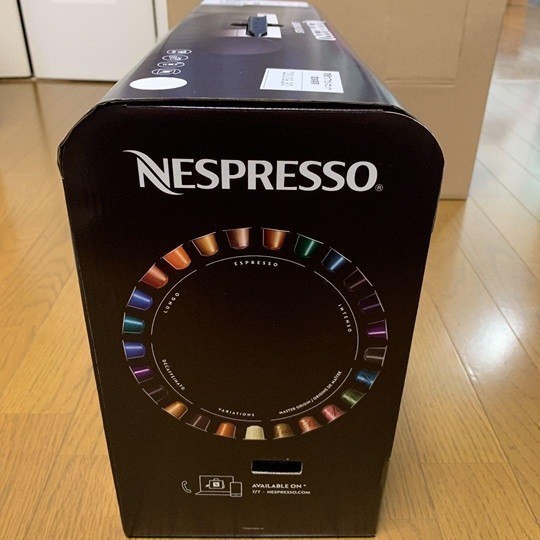 ネスプレッソ コーヒーメーカー エッセンサ プラス 新品 C45WH オフホワイト 未使用品_画像2